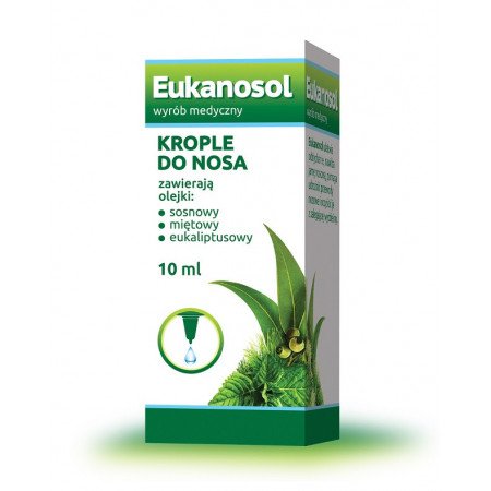 Eukanosol, krople do nosa, 10 ml