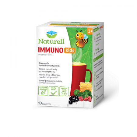 Naturell Immuno Kids 10 sasz. (data ważności 31-07-2022)