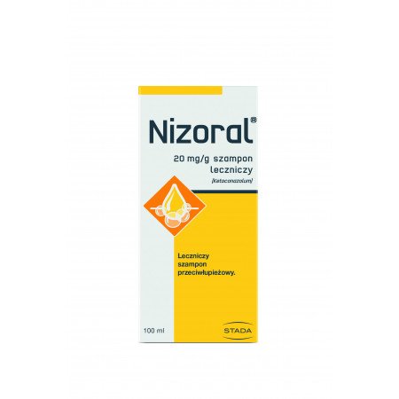 Nizoral, 20 mg/g, szampon przeciwłupieżowy, 100 ml (butelka)