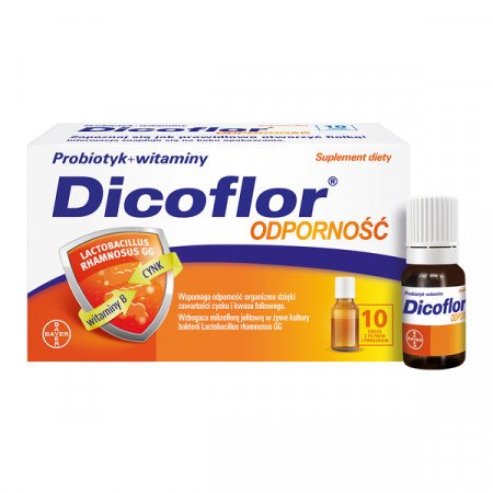 Dicoflor Odporność, płyn, fiolki, 10 szt., probiotyk