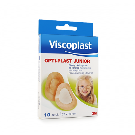 Plastry okulistyczne OPTI-PLAST Junior 10szt. 62x50mm |