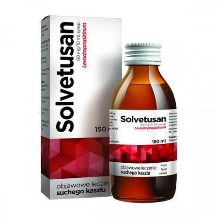 Solvetusan, 60 mg/10 ml, syrop, 150 ml