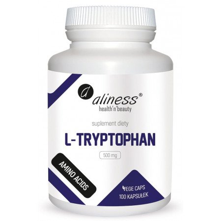 ALINESS L-Tryptophan 500 mg na pamięć 100 kaps