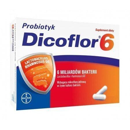 Dicoflor 6, 20 kapsułek, probiotyk