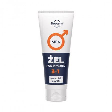 NOVAME MEN - żel pod prysznic 3w1, 250ml