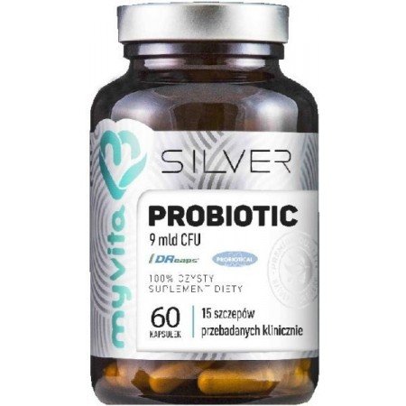 MYVITA SILVER Probiotic 9 mld CFU - 60 kaps., probiotyk
