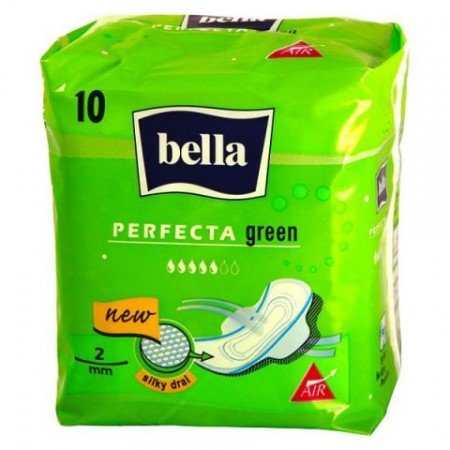 BELLA PERFECTA Green podpaski 10 szt