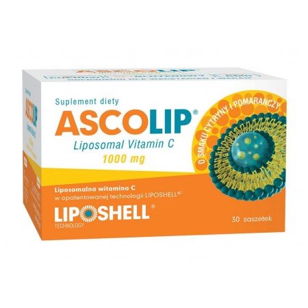 Ascolip Liposomalna Witamina C 1000 mg, żel doustny 30 saszetek