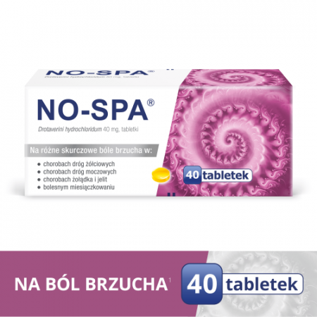 NO-SPA 40 mg - 40 tabletek