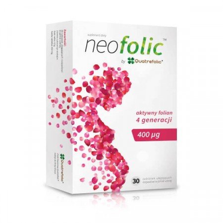 NeoFolic, kwas foliowy 400 µg, 30 tabletek