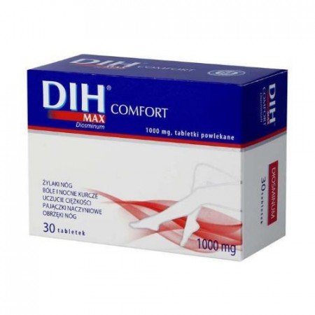 DIH MAX COMFORT - 30 tabletek powlekanych