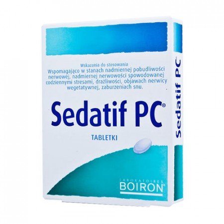 Boiron, Sedatif PC, 60 tabletek