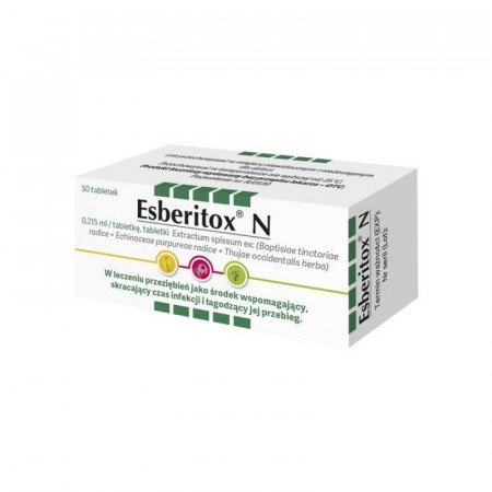 Esberitox N- 50 tabletek