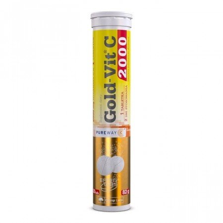 Olimp Gold-Vit C 2000 20 tabletek musujących o smaku cytrynowym