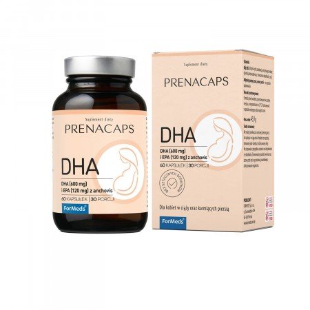 PRENACAPS - DHA, suplement dla kobiet w ciąży i karmiących