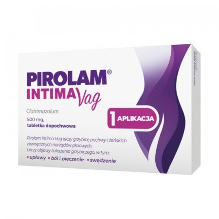 Pirolam Intima Vag 1 tabletka dopochwowa