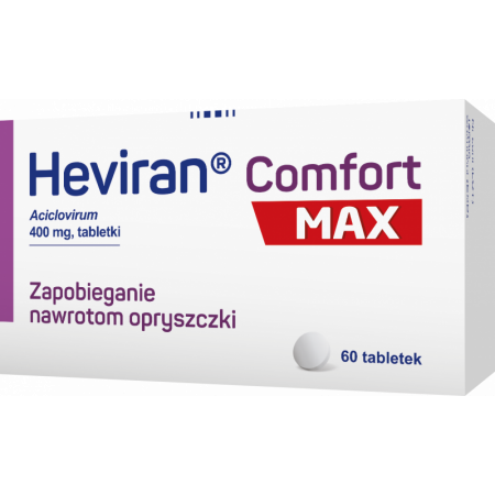 Heviran Comfort Max 400 mg x 60 tab