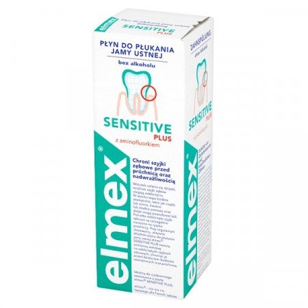 ELMEX Sensitive Płyn do płukania jamy ustnej, 400ml