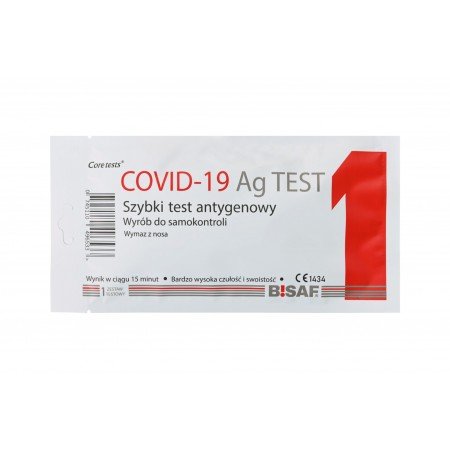 Test COVID antygenowy do samokontroli Core tests
