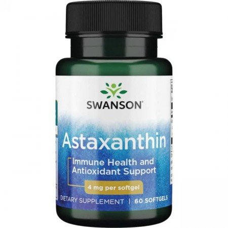 SWANSON Astaksantyna 4 mg - 60 kaps.