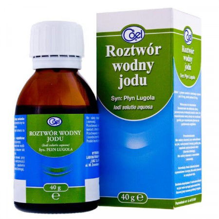 Płyn Lugola (Roztwór Wodny Jodu) 40 G