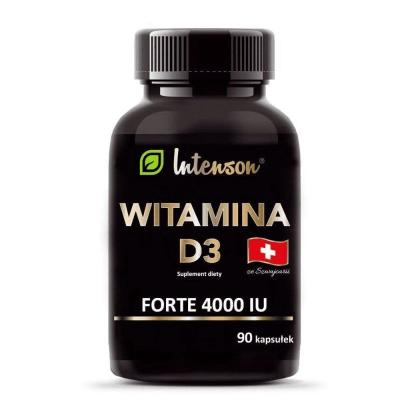 Intenson Witamina D3 4000 IU suplement diety 90 kaps.