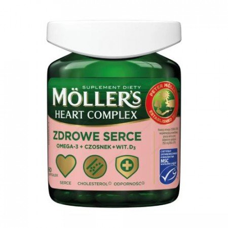 Mollers Heart Complex, 60 kapsułek