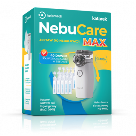 Helpmedi nebucare max zestaw do nebulizacji