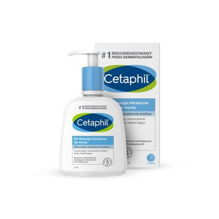 Cetaphil EM, emulsja micelarna do mycia, 500 ml