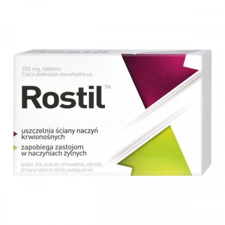 Rostil 250 mg żylaki 30 tabletek