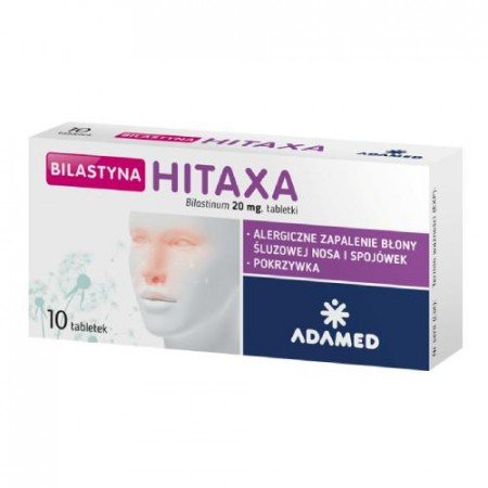 Bilastyna Hitaxa 20mg, tabletki, 10szt