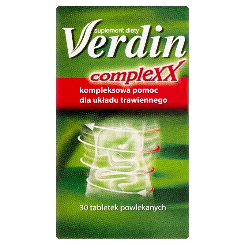 Verdin Complexx zaparcia 30 tabletek