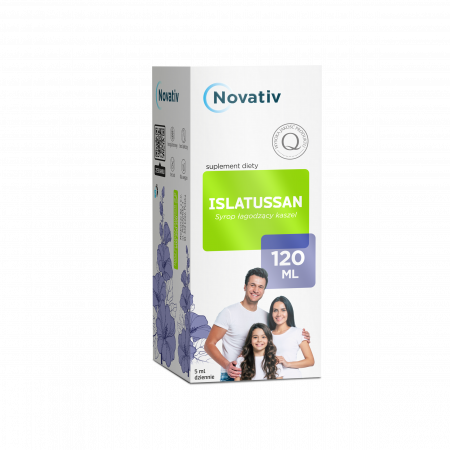 Novativ Islatussan syrop - 120 ml
