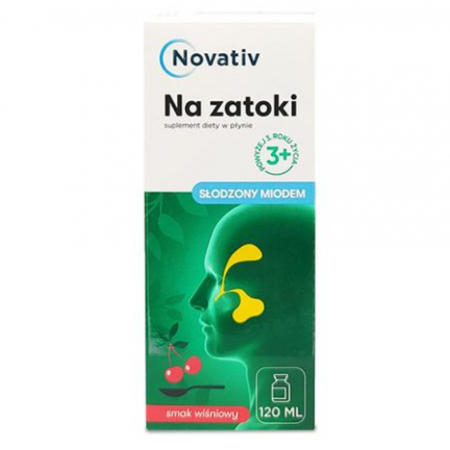 Novativ Na Zatoki płyn - 120 ml