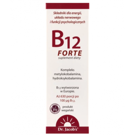 B12 Forte Dr. Jacob's krople - 20 ml