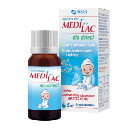 Mediprolac dla dzieci krople doustne - 5 ml