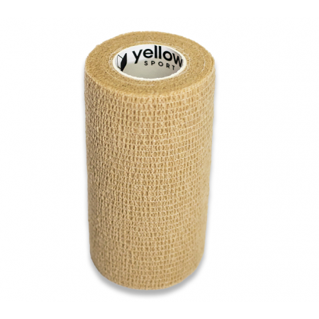 yellowBAND Bandaż kohezyjny cielisty 10 cm x 4,5 m - - 1 szt.