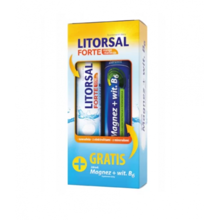 Litorsal Forte mango-marakuja + MgB6 (24tabl.+24tabl.)