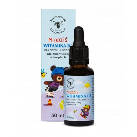 Manufaktura Sadowskich witamina d3 dla dzieci 30 ml