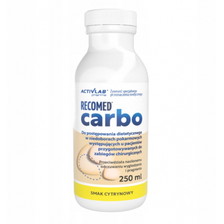 Recomed Carbo - cytryna butelka 250ml