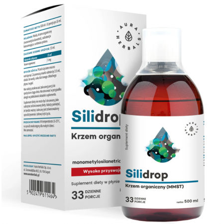 Aura Herbals Silidrop płyn - 500 ml
