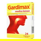 Gardimax medica lemon 5 mg+1 mg 24 tabletki bez cukru (data ważności 31.08.2025r.)