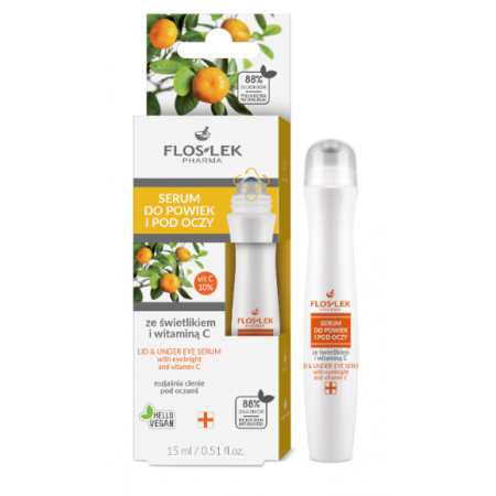 Floslek Pharma Serum do powiek i pod oczy ze świetlikiem i