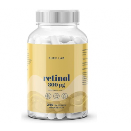 Pure Lab Retinol 800 mcg kapsułki - 240 kaps.
