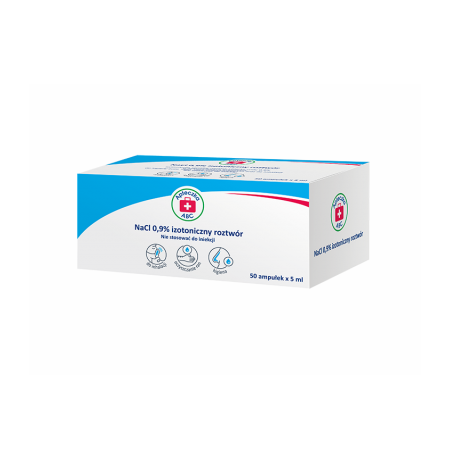 Apteczka ABC Natrium Chloratum 0,9% Inj roztwór 0,9 % 50 amp.