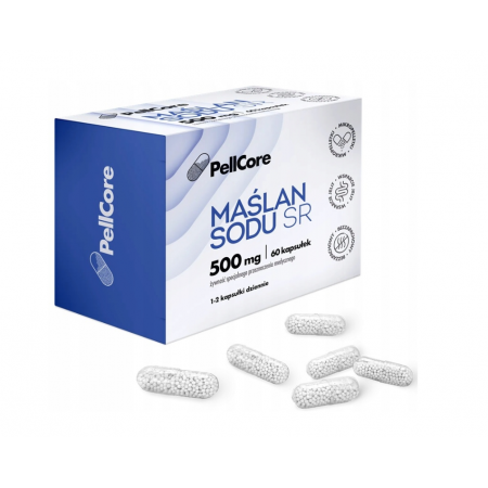 Pellcore maślan sodu SR 60 szt.