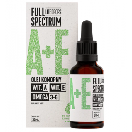 Full Spectrum Witamina A+E krople - 30 ml (but.z kropl.)