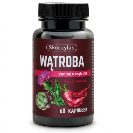 Skoczylas - WĄTROBA - ostropest, karczoch, kapsaicyna