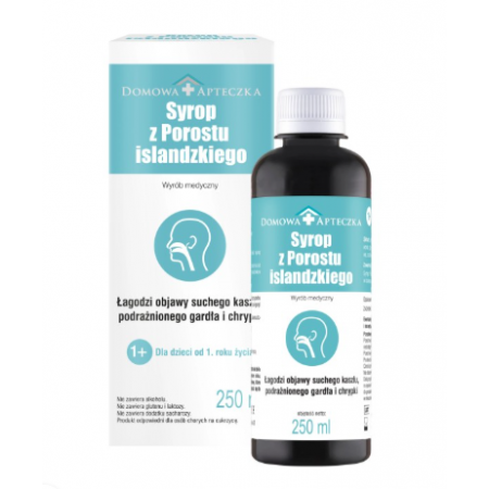 DOMOWA APTECZKA Syrop z porostu islandzkiego 250 ml