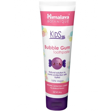 Himalaya Botanique Kids Pasta do zębów dla dzieci bubble gum -